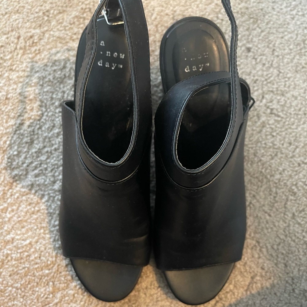 Black heels